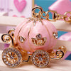 Pumpkin Carriage Keychain