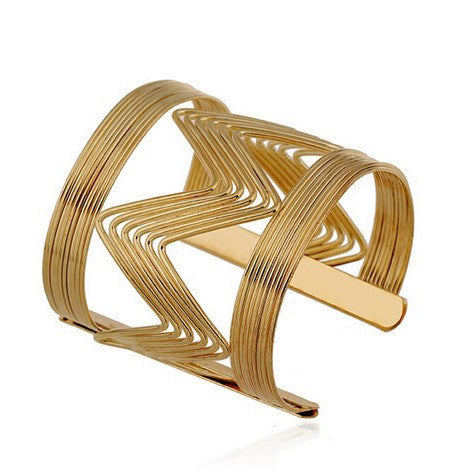 Zig Zag Pattern Cuff