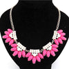 Connected Flowers Necklace