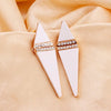 Mirror Triangles Earrings