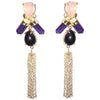 Bee Shape Tassel Danglers