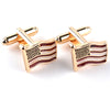 American USA National Flag Cufflinks