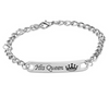 HIS QUEEN Couple Bracelet