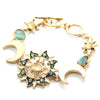 Sun and Moon Charm Bracelet