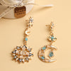 Star & Moon Earrings