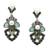 Bohemian Setting Drop Earrings