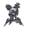 Metallica Damage Inc. Skull Collar/Lapel Pin Brooch