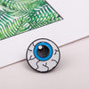 Cute Eye-Ball Design Collar Pin