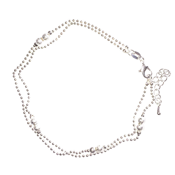 Beaded Layered Anklet