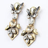 Geometric Dazzle Drop Earrings