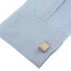 Convex Rectangle Cufflinks