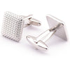 Granular Pattern Square Cufflinks