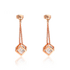 Hanging Cube Earrings