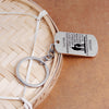 Inspirational Words to MY SON Quote Engraved Keychain
