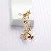 Floral Ear Cuff