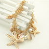 Ocean Sea Shell Charms Bracelet