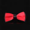 Red on Black Layered Bowtie