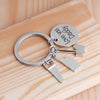LOVE YOU DADDY Repair Tools Charms Keychain