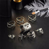 Bohemian Style Rings Set