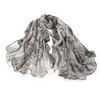 Circular Deers Print Scarf