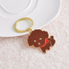 Cute Puppy Keychain