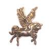 Flying Horse Collar Pin