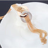 Crystal 8 & Tassel Chain