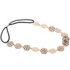 Hollow Rose Flower Headband