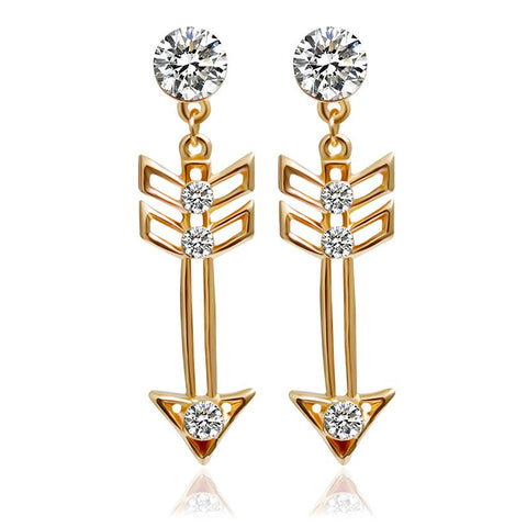 Dropping Arrow Earrings