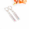 HER ONE HIS ONLY Heart Engraved Couple Keychain