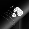 THERE IS THIS GIRL SHE STOLE MY HEART SHE CALLS ME BAE Family Keychain Set