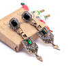 Geometric Window Drop Earrings