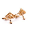 Candle Stand Shape Cufflinks