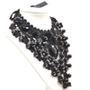 Vintage Beaded Lace Necklace
