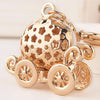 Pumpkin Carriage Keychain