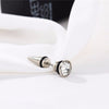 Punk Steel Stud Earrings