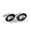House Stark Wolf Head Cufflinks