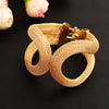 Touching Circles Cuff Bracelet