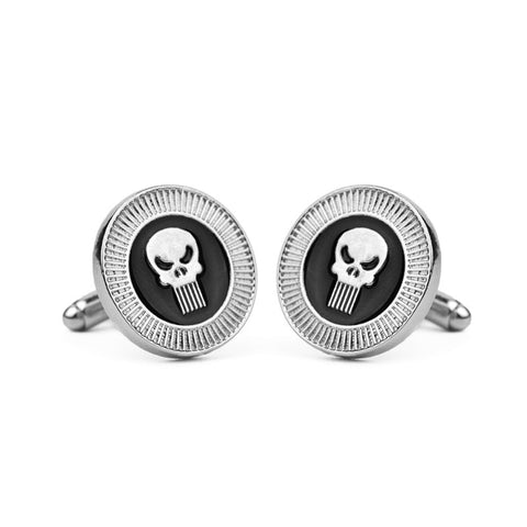 Punisher Skull Cufflinks