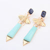 Bee & Arrow Drop Earrings