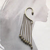 Hanging Skulls Ear Cuff