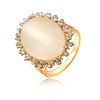 Crystal Flower Opal ring