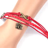 Multilayer Infinity Camera Charm Wristband