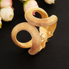 Touching Circles Cuff Bracelet
