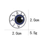 Cute Eye-Ball Design Collar Pin