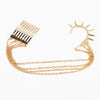 Rivet Ear Cuff Comb Pin