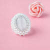 Elegant Pearl with Opal Ring