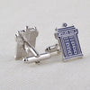 Doctor Who TARDIS Police Box Cufflinks