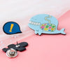 Whale & Cactus Man Pin Set