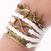 Pigeons Infinity Dream Multilayer Wristband